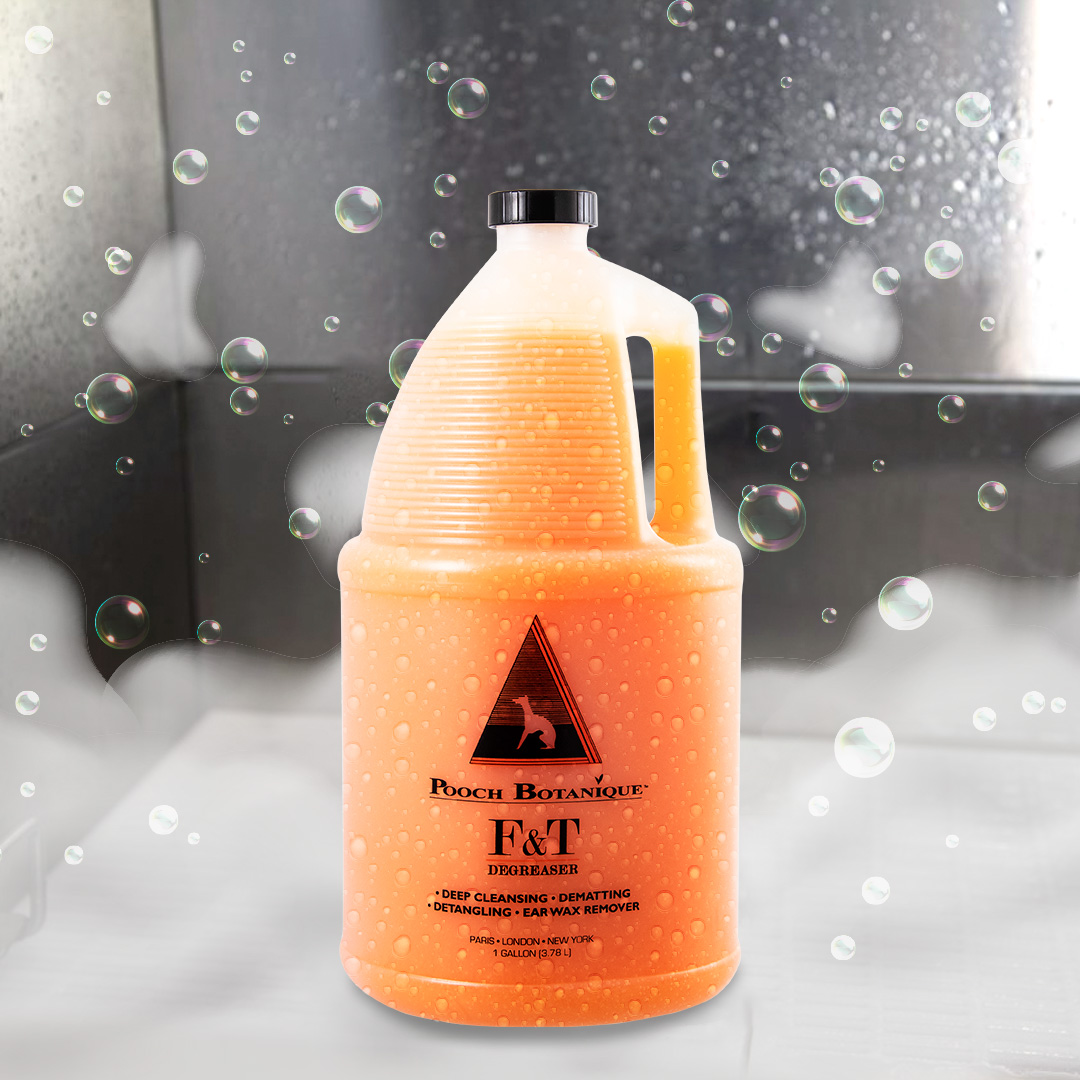 les poochs degreasing shampoo