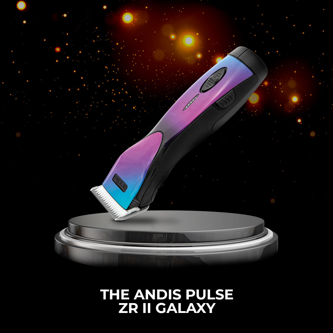 THE ANDIS PULSE ZR II CORDLESS CLIPPER - GALAXY