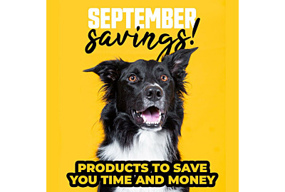 September Savings: Products to Save You Time and Money in Your Dog Salon