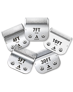 Andis CeramicEdge snap on dog grooming blades for A5 clippers