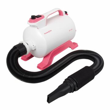 Groom Pet 010 Single Motor Blower Rosa/Weiß