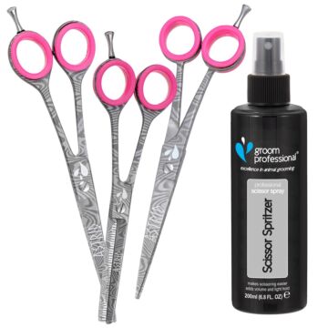 Groom Professional Astrid Essential Scissor Kit with Free Scissor Spritzer