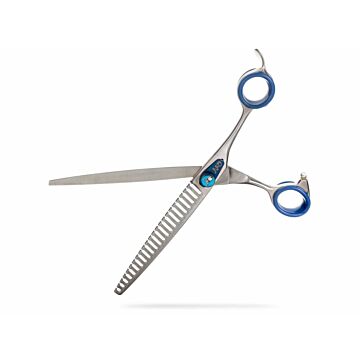 Groom Professional Blue Quartz Chunker Scissor - 26 Tooth