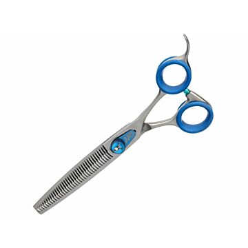 Groom Professional Blue Quartz Blender Scissor - 46 Tooth