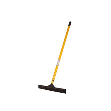 Show Tech Rubber Floor Brush with Telescopic Handle