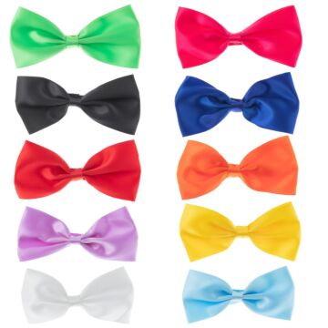 Show Tech Canine Costume Dickie Bows Assorted 10Pk