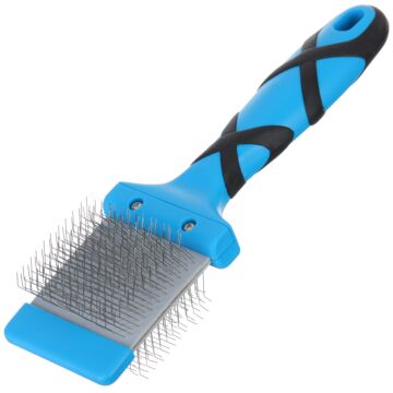 Groom Professional Double Sided Flexible Slicker Brush Soft