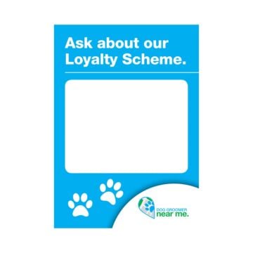 Dog Groomer Near Me-A3-Poster zum Treueprogramm 