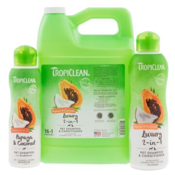 Tropiclean Papaya & Coconut Shampoo
