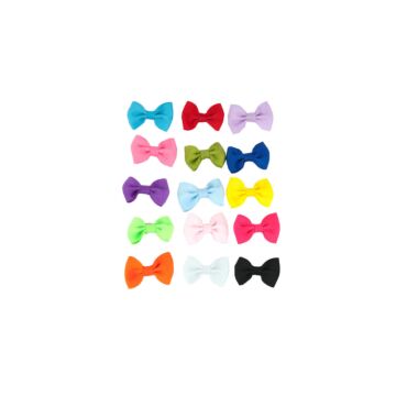 Show Tech Multicolour Bows with Elastic 50 pcs