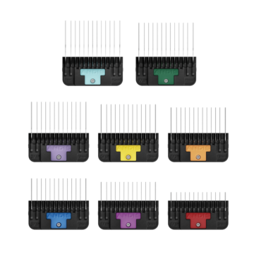 Andis 8-Piece Wide Blade Attachment Comb Set