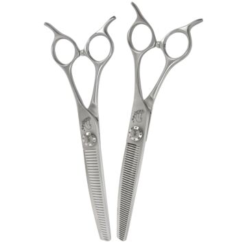 Yento TanTō Serie Gebogene Modellierschere (18 cm)