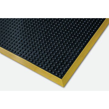 Ergotred Black/Yellow Anti-Fatigue Mat 60cm x 90cm