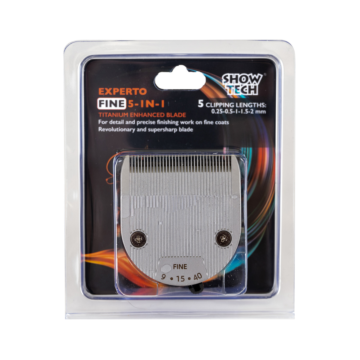 Show Tech Experto 5-in-1 Titanium Enhanced Blade - Fine