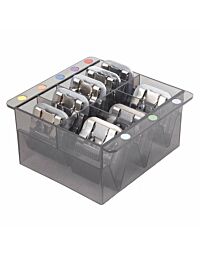 Groom Professional Heavy Duty Acrylic 8 Blade Box
