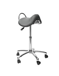 Groom Professional Paris Grey Saddle Stool