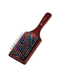 DezynaDog Curved Pin Detangling Brush - Large
