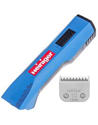 Heiniger Saphir Cordless Clipper Blue (with #10 Blade)