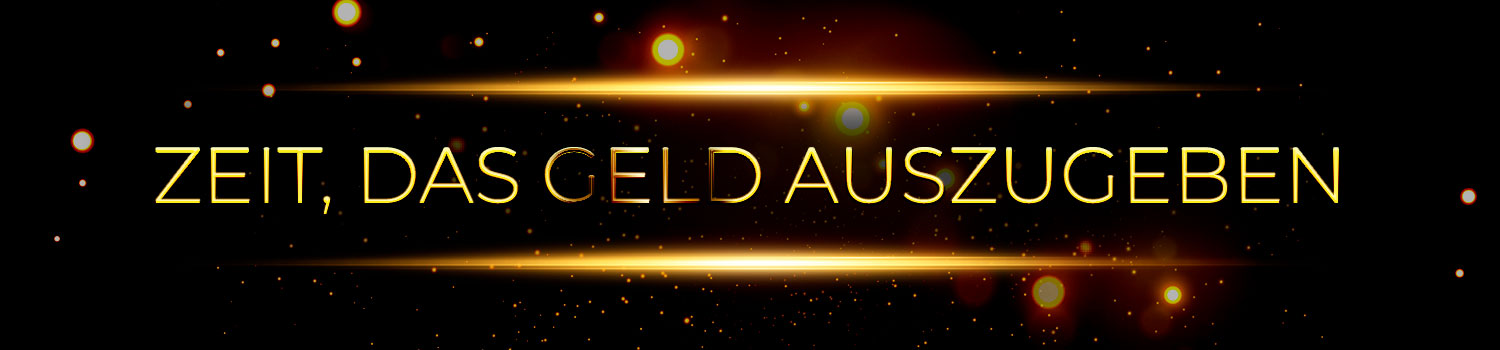 Zeit das Geld auszugeben Award